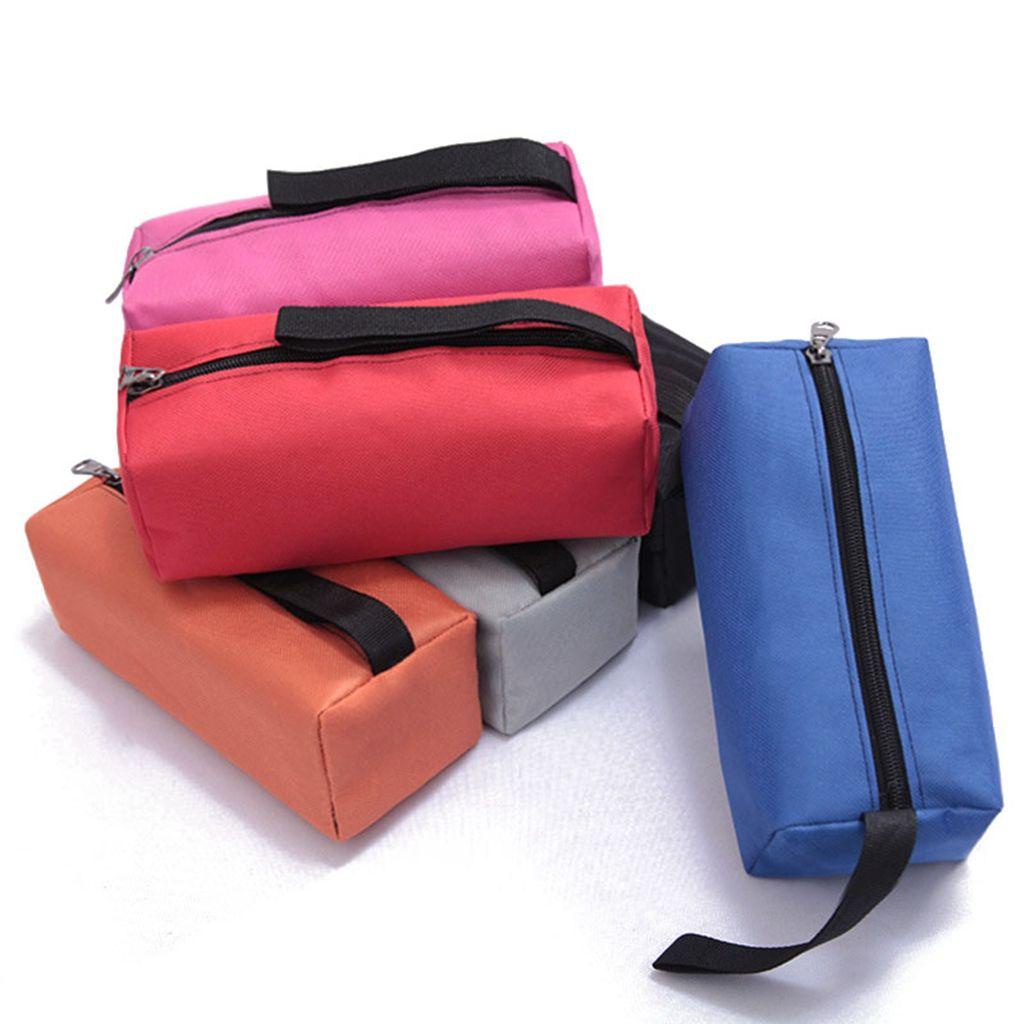 Túi Đựng Dụng Cụ Bằng Vải Oxford Dày Dặn Chống Nước Sức Chứa Lớn Có Khóa Kéo Giá Đỡ
