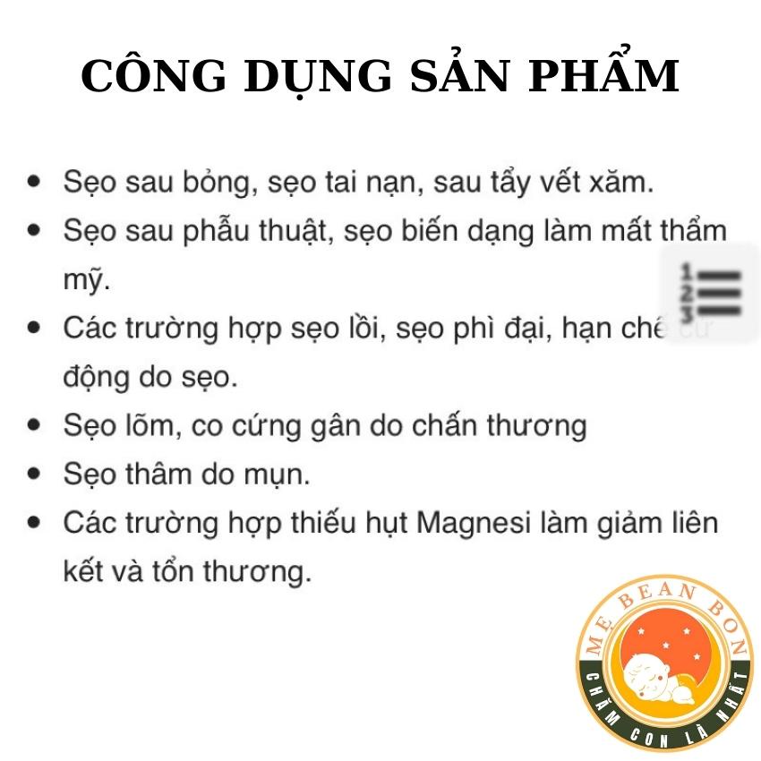 Kem làm mờ sẹo Contractubex của Đức 30g dạng bôi giúp xóa các mô sẹo dạng rỗ, da nám, sẹo lồi hay thâm làm hồi phục da