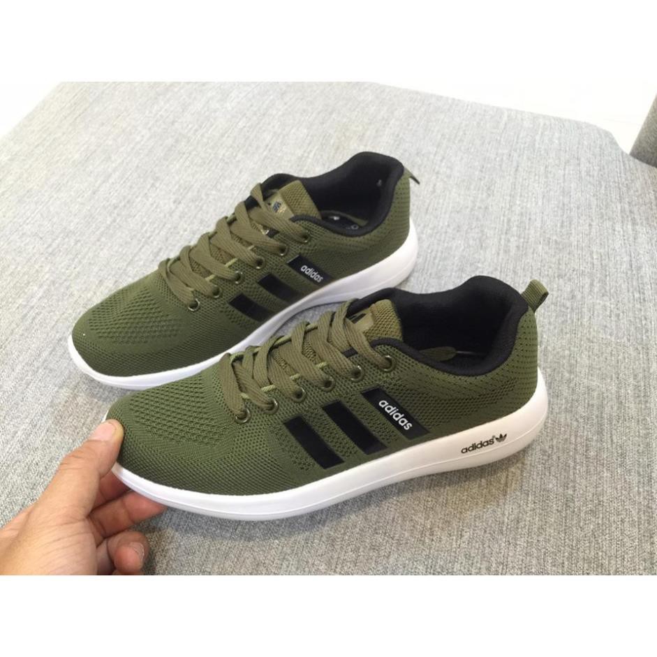 [Chính Hãng] Giày thể thao nam đẹp Giày Adidas nam xanh rêu . 2020 new . 2020 ️🥇 . NEW : : ' , nn