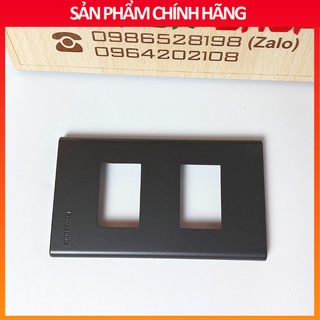 Mặt công tắc ổ điện màu đen Panasonic (Mặt 1 - 2 - 3 lỗ)