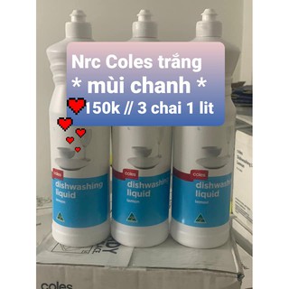 Nước rửa chén lenon 1lit ( trắng ) - Hàng mỹ
