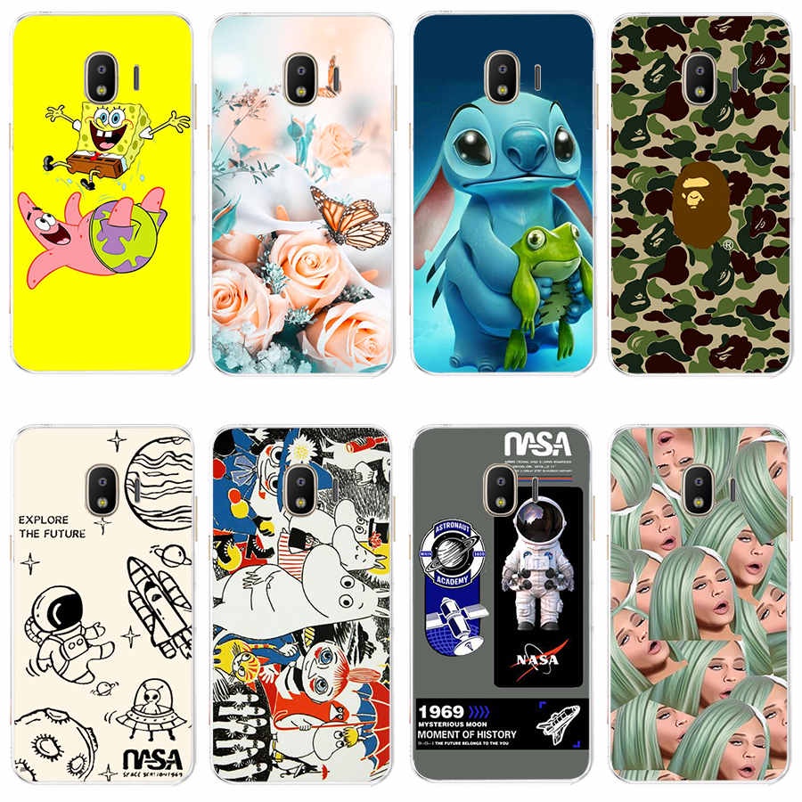 Ốp Điện Thoại TPU Dẻo Họa Tiết Hoạt Hình Dễ Thương Cho Samsung Galaxy J3 Pro 2017 J3 2016 J4 2018