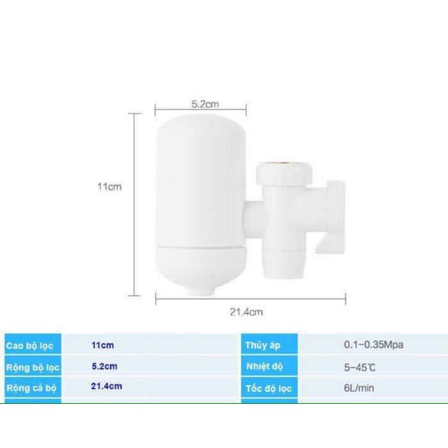 Dụng cụ lọc nước tại vòi