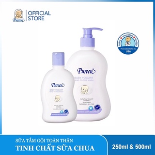 Sữa tắm gội toàn thân Pureen tinh chất sữa chua 250ml