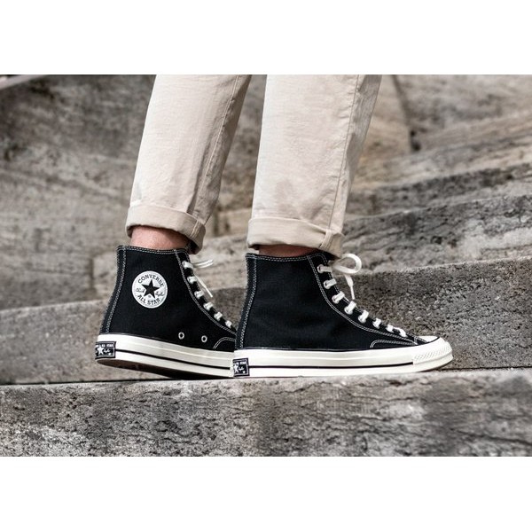 Giày Sneakers Unisex Converse Chuck Taylor All Star 1970s Black/ White - 162050C