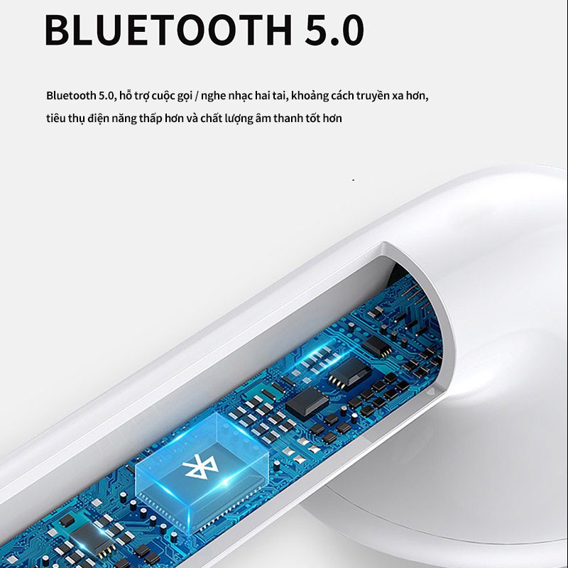 Miễn phí s530 Tai nghe Bluetooth Tai Nghe Không Dây I12 TWS Blutooth 5.0 Gaming Kết Nối Bluetooth 5.0 - Âm Thanh Stereo
