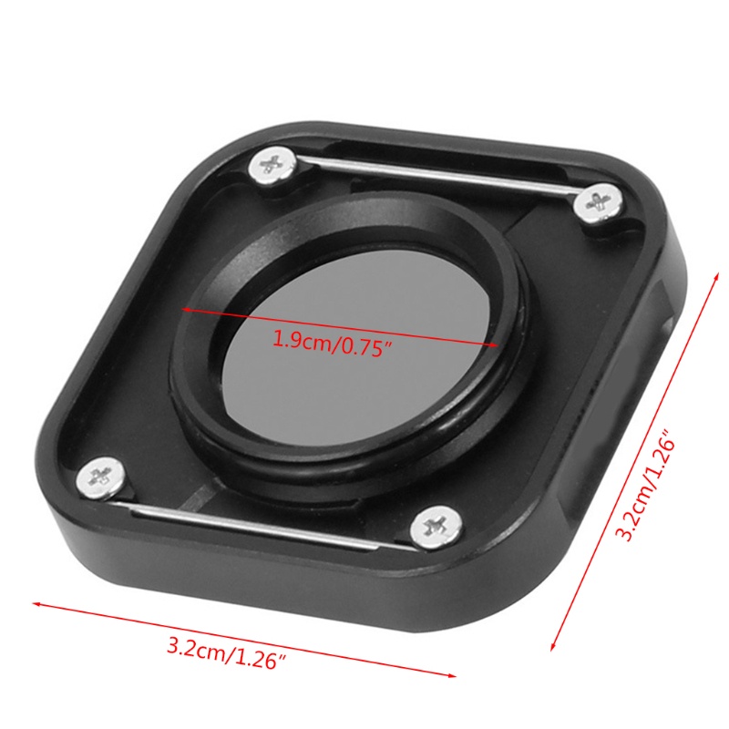 Thấu Kính Bảo Vệ Chống Mài Mòn (HERO9) - Khung Hợp Kim