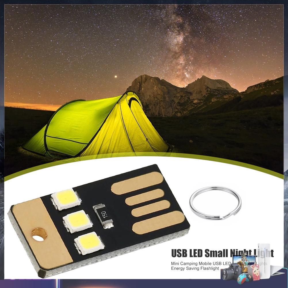 Đèn Pin LED Mini 0.2W 5V Tiện Lợi Khi Đi Cắm Trại