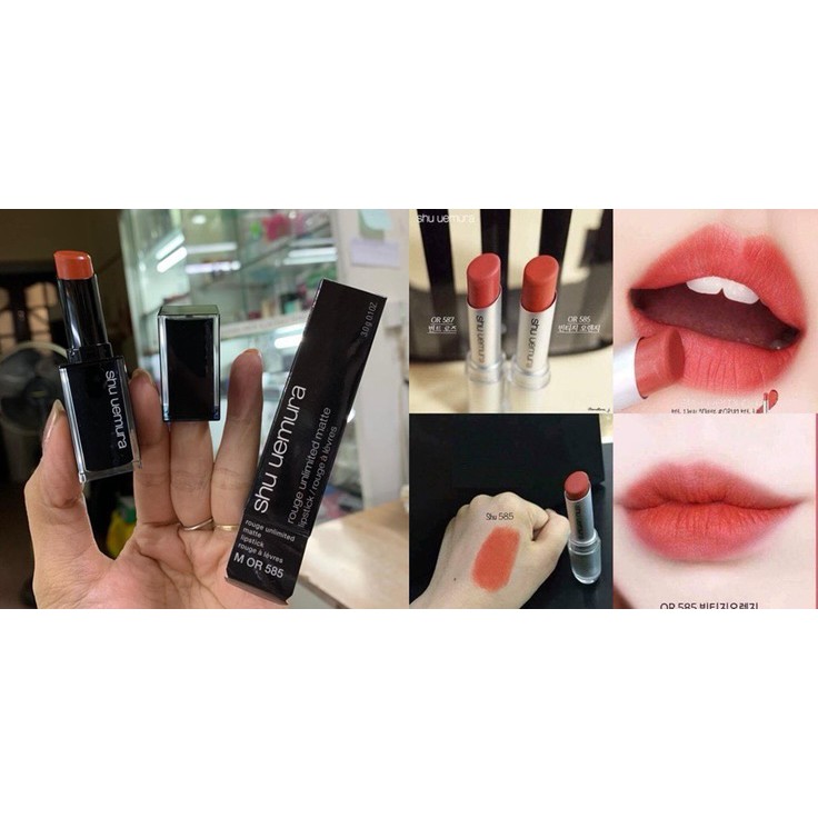 Son Shu matte limited vỏ đen siêu đẹp | BigBuy360 - bigbuy360.vn