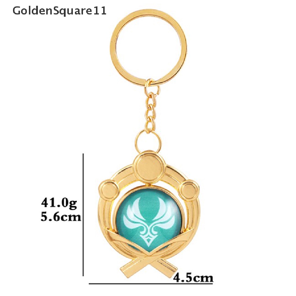 Móc Khóa Phát Sáng Tầm Nhìn Ban Đêm Lnzuma Ganyu Keqing Xiao Goldsquare11