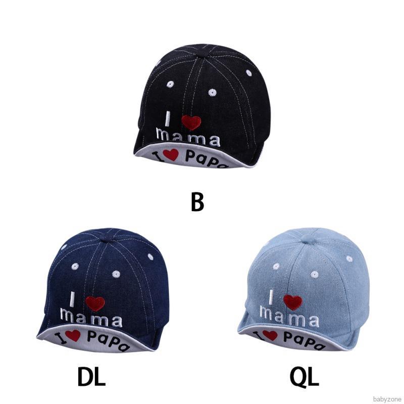 Mũ bóng chày chỉnh được cỡ cho em bé