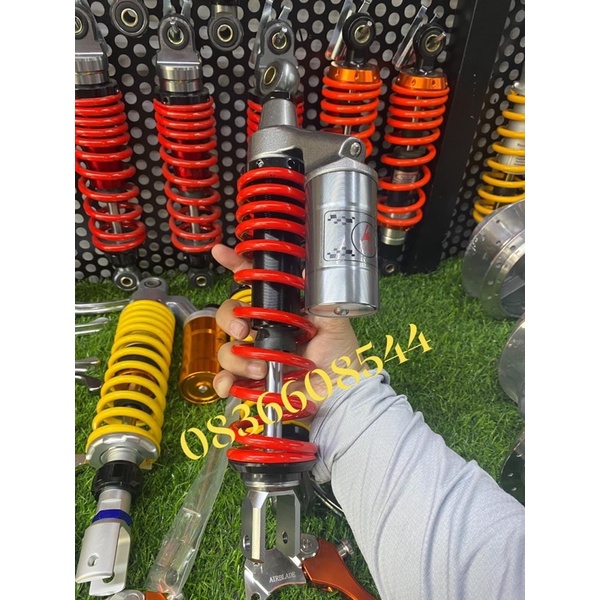 Phuộc sau Asiro bình dầu trên cho Vario