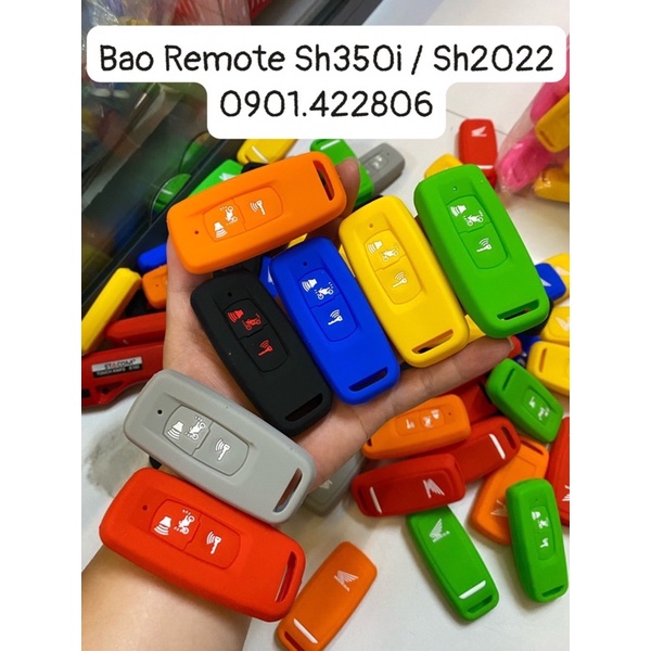 Bao silicon bọc remote Sh350 Sh2022 Đủ màu