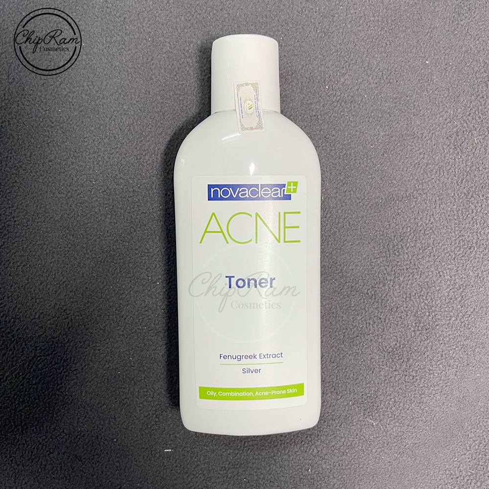 Nước hoa hồng Novaclear Acne Toner làm dịu da cân bằng pH 150ml