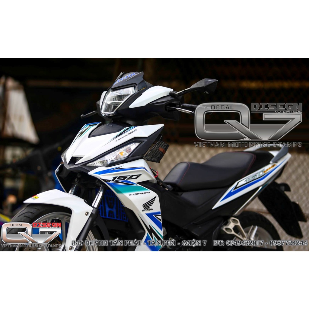 Tem Rời WINNER V1 TRẮNG XANH