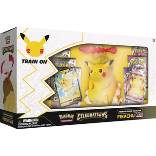  Hộp thẻ bài Pokemon TCG - Premium Figure Collection Pikachu Vmax - Celebrations 