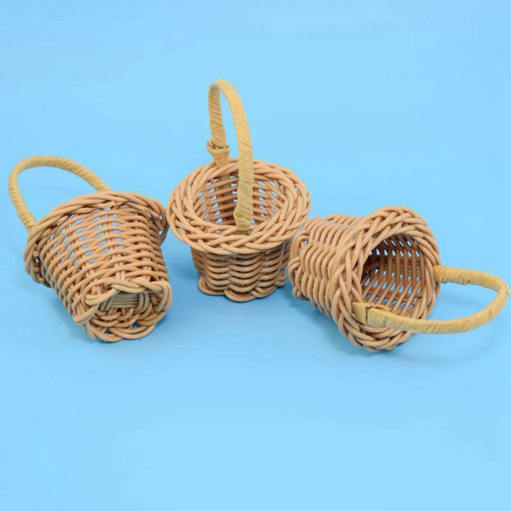Giỏ Đựng Hoa Bằng Gỗ Tự Nhiên Dùng Trang Trí
