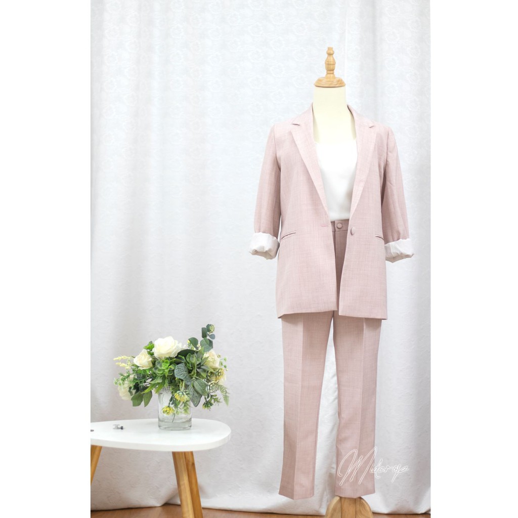 Set blazer hàng thiết kế màu mint | BigBuy360 - bigbuy360.vn