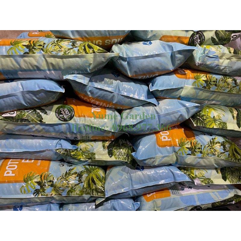 Giá thể cho cây kiểng lá cao cấp POTTING SOIL BA bao 20 dm3 giúp cây sinh trưởng phát triển tốt