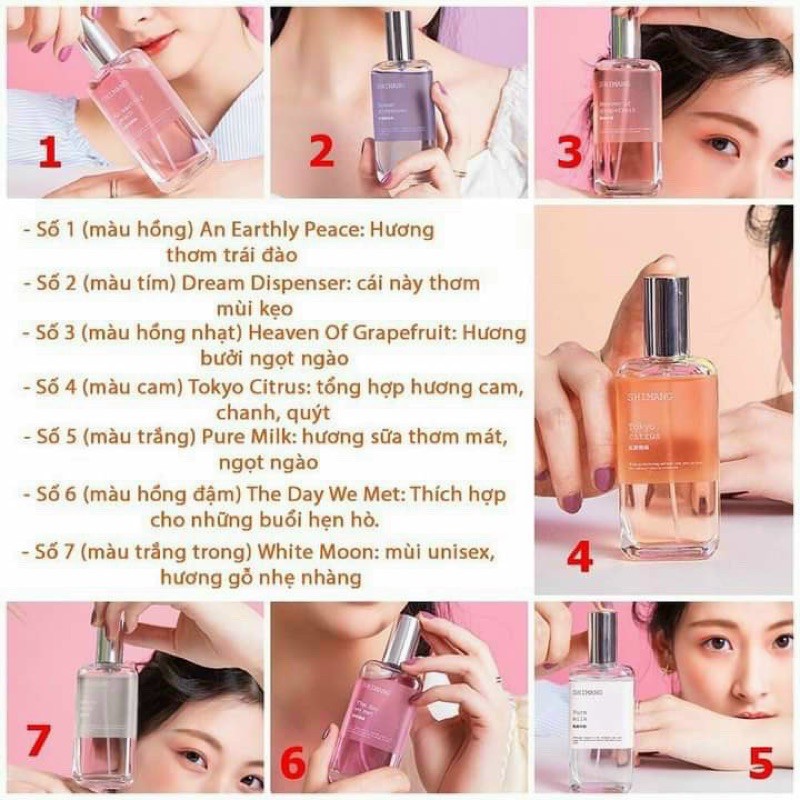 Xịt Thơm Toàn Thân ShiMang Body Mist 50ML Hàng Chính Hãng | BigBuy360 - bigbuy360.vn