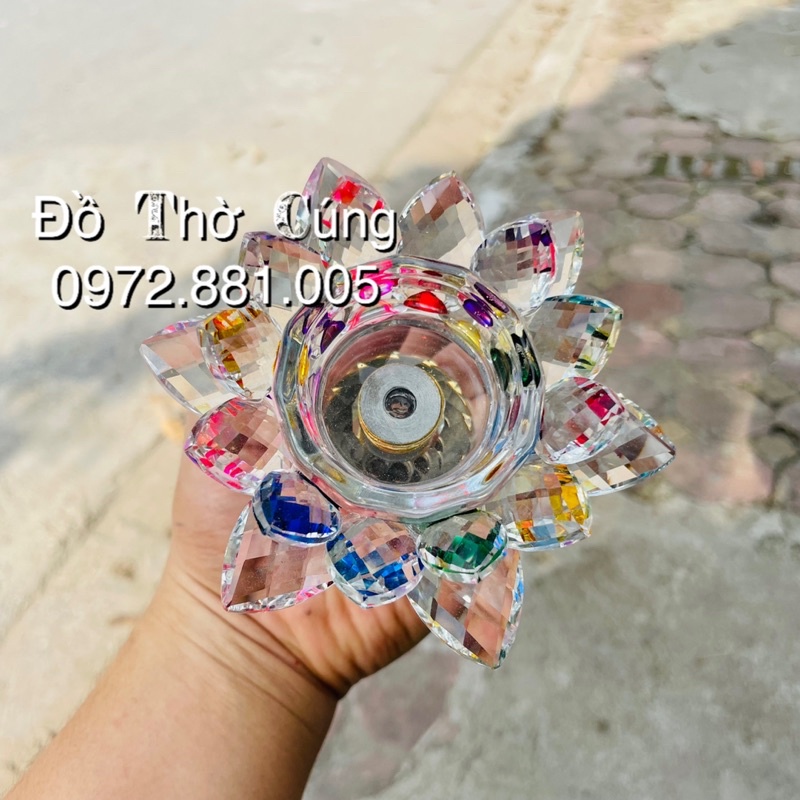 Chân nến pha lê cao cấp