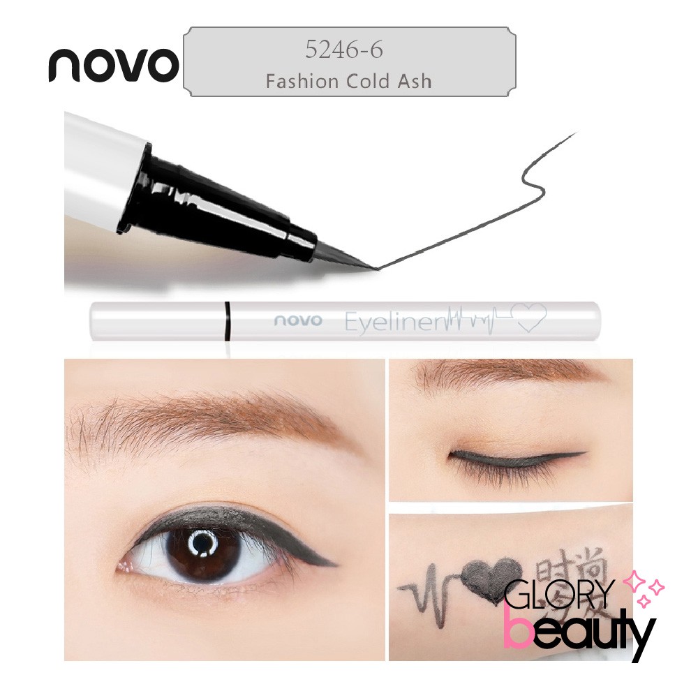 (hàng Mới Về) Bút Kẻ Mắt Novo 6 Màu Tùy Chọn Chống Nước Không Phai Tiện Dụng | BigBuy360 - bigbuy360.vn