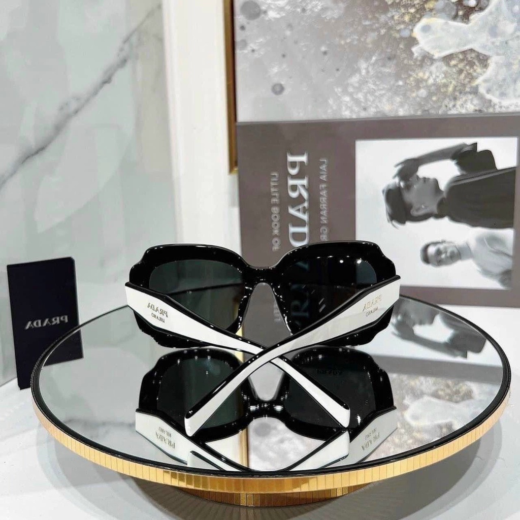 Kính mát nữ Pra'da mẫu mới nhất siêu sang - Kính thời trang bảo vệ mắt