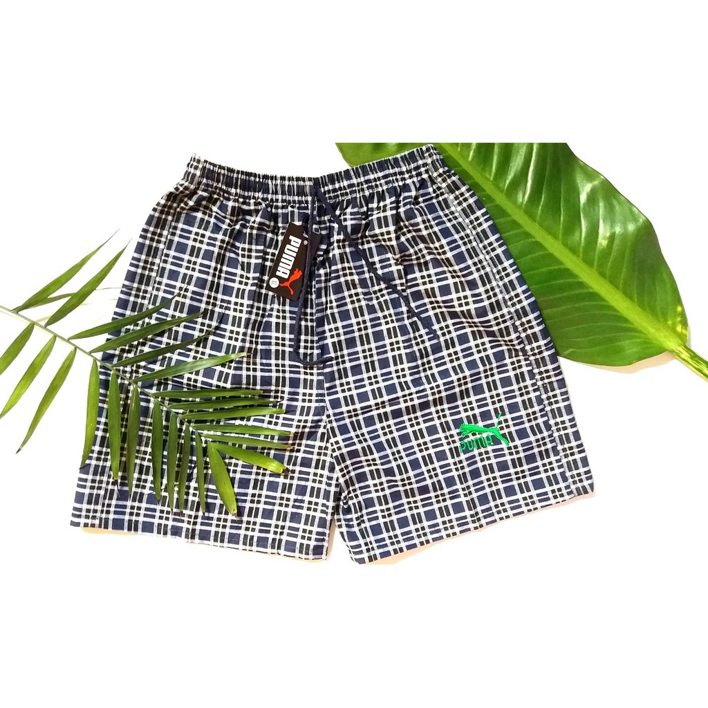 Combo 3 quần đùi nam, quần short nam mặc nhà - vải caro kate, hàng VN (ẢNH THẬT)
