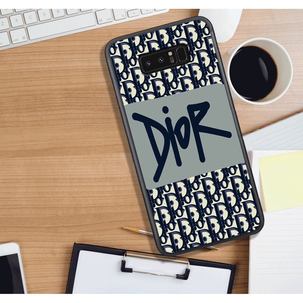 ỐP LƯNG SAMSUNG NOTE 8 - SAMSUNG NOTE 9 , IN HÌNH LÔ GÔ DI-OR ĐẸP, CHẤT, PHONG CÁCH..