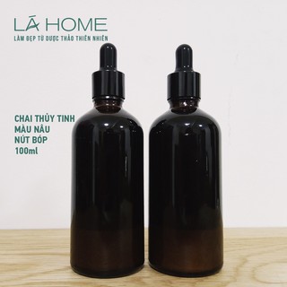 Chai Tinh Dầu Thủy Tinh Nắp Bóp Giọt - Chai đựng serum, thuốc bắc