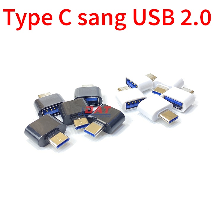 Đầu Chuyển OTG Jack Type C Sang USB 2.0