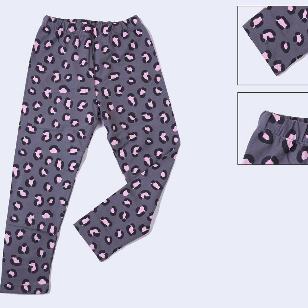 Quần legging bé gái, quần legging cho bé chất cotton mềm mát, size 1-4 tuổi - SUNKIDS