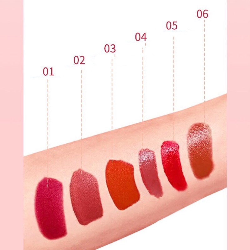 Son kem lì HANWEIMEI son nội địa trung lâu trôi màu tuỳ chọn 10g