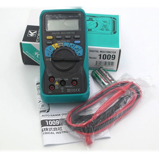 Đồng hồ vạn năng KYORITSU 1009 Nhập Khẩu Thái Lan - Đồ Nghề Không Thể Thiếu Của Thợ Điện Chuyên Nghiệp