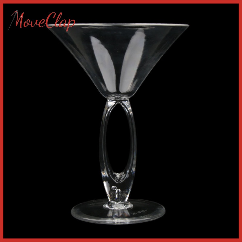 [giá giới hạn] Stylish Martini Glass Cocktail Goblet Wine Champagne Drink Cup 190ml Premium