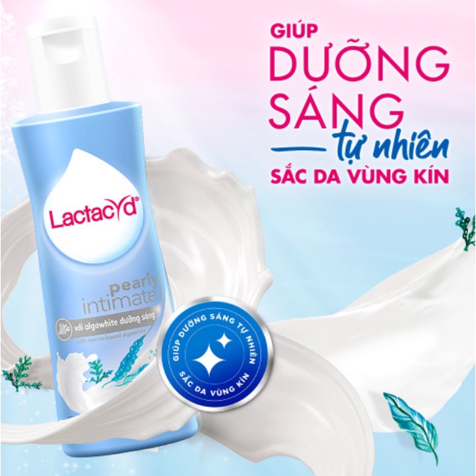 Dung dịch vệ sinh phụ nữ Lactacyd 150ml ngày dài tươi mát, nước rửa phụ khoa - Shop Viloet