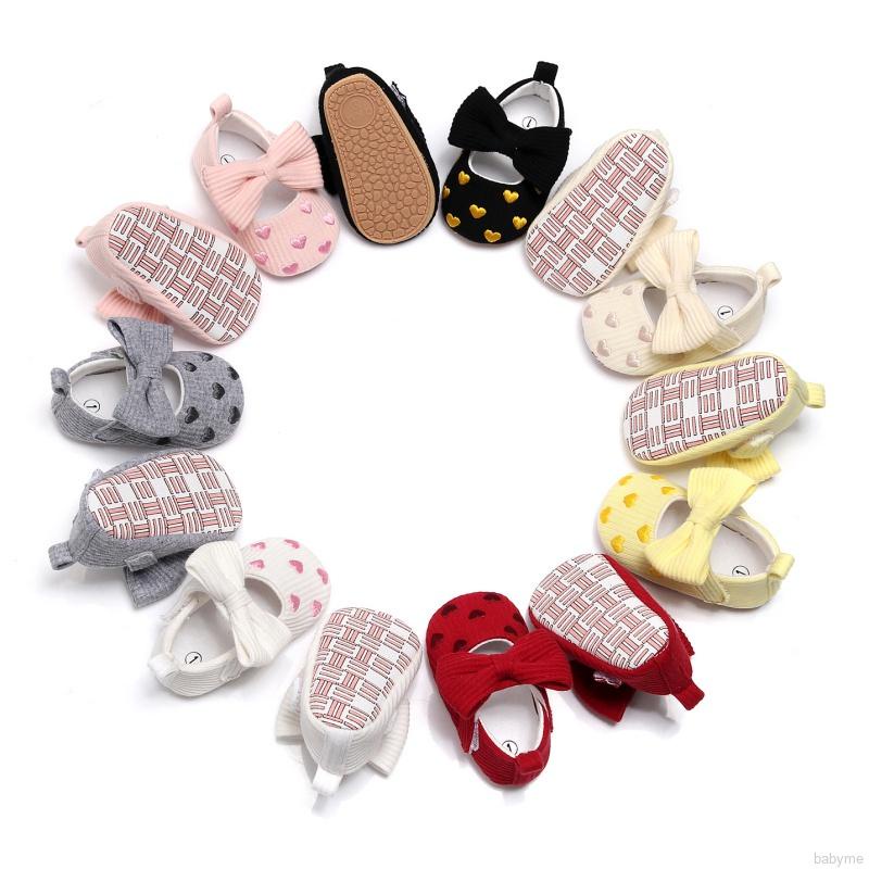 Giày búp bê đế mềm chống trượt dành cho bé gái 0-18 tháng tuổi