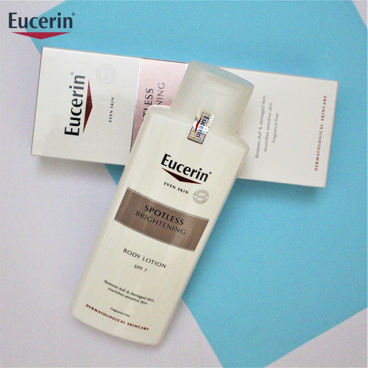 [NHẬP KHẨU-TEM PHỤ] Sữa Dưỡng Thể Trắng Da Eucerin UltraWhite+ Spotless Body Lotion SPF7 250ml