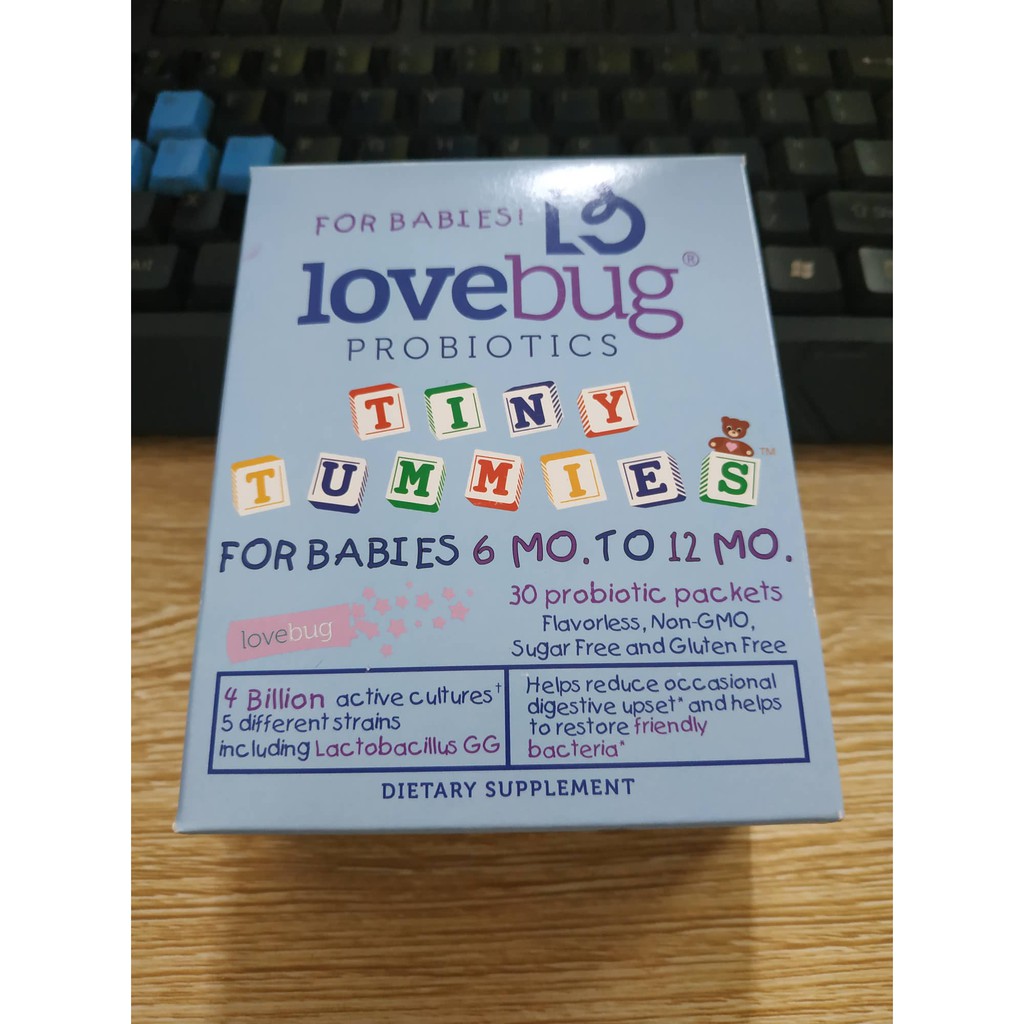 Lợi khuẩn Probiotics Lovebug (hộp 30 túi, có 2 sự lựa chọn) | BigBuy360 - bigbuy360.vn