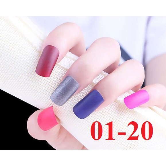 [Mã COSBEST27 giảm 10% đơn 250K] Sơn móng tay nhám Sizilian 01-20