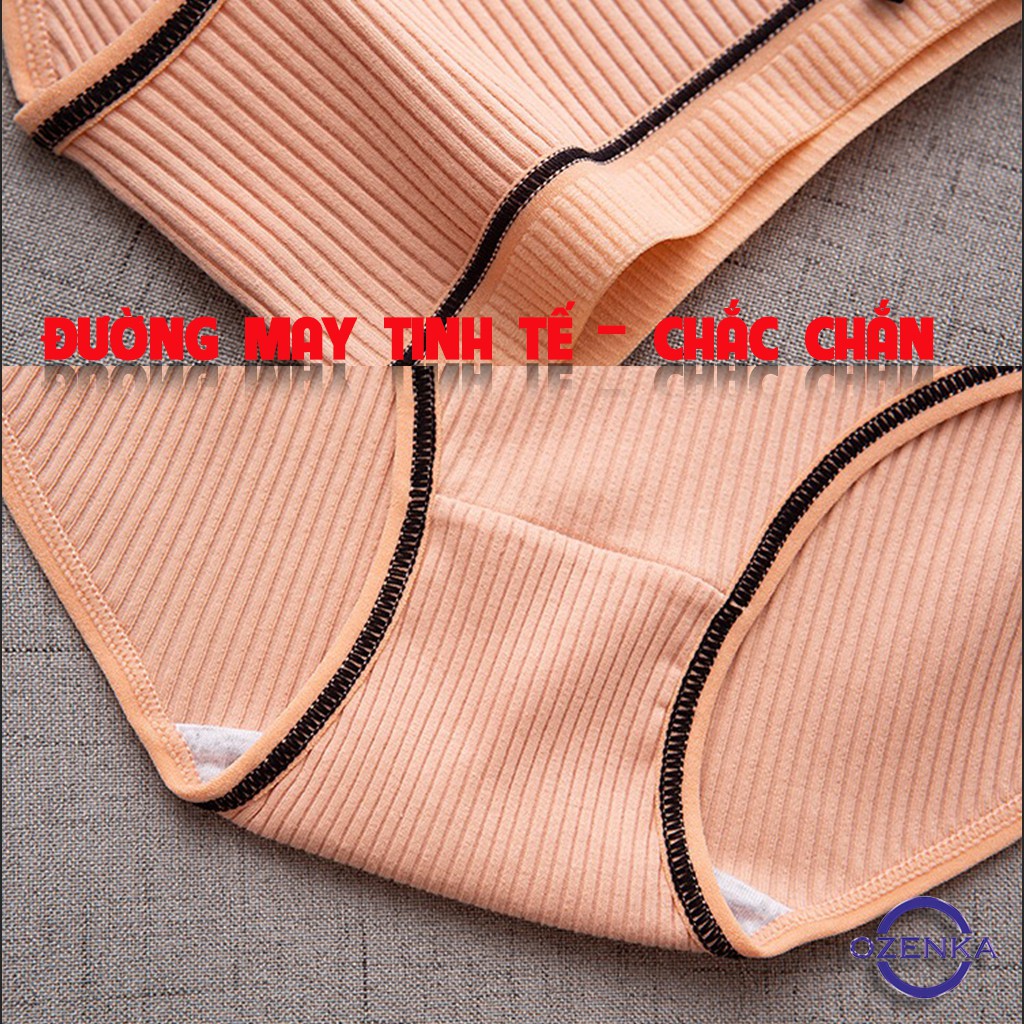 [ Mã 12FASHIONSALE1 giảm 10K đơn 50K ] [ CHỌN MÀU Quần lót nữ cotton len tăm dễ thương size M L NUTA 073 | BigBuy360 - bigbuy360.vn