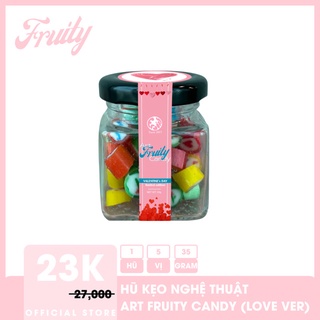 Kẹo nghệ thuật Handmade Fruity hũ 35gr