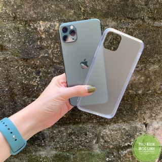 ⚡️ỐP IPHONE 11 / PRO / MAX ⚡ỐP LƯNG KÍNH NHÁM CHỐNG SỐC CHỐNG Ố TRONG SUỐT HIỆU TOTU GIỮ NGUYÊN MÀU MÁY