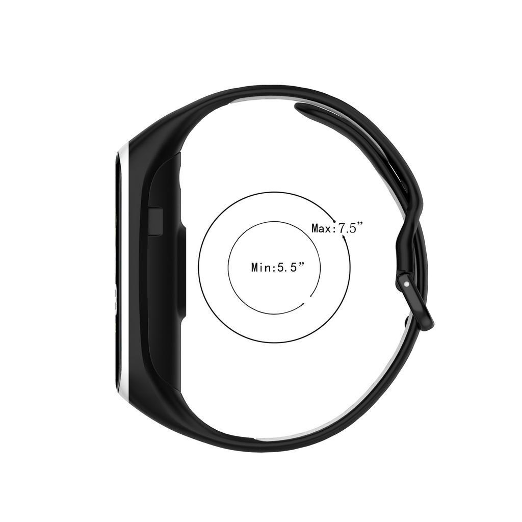Dây đeo silicone thay thế màu trơn thời trang cho đồng hồ thông minh Samsung Galaxy Fit 2 SM-R220