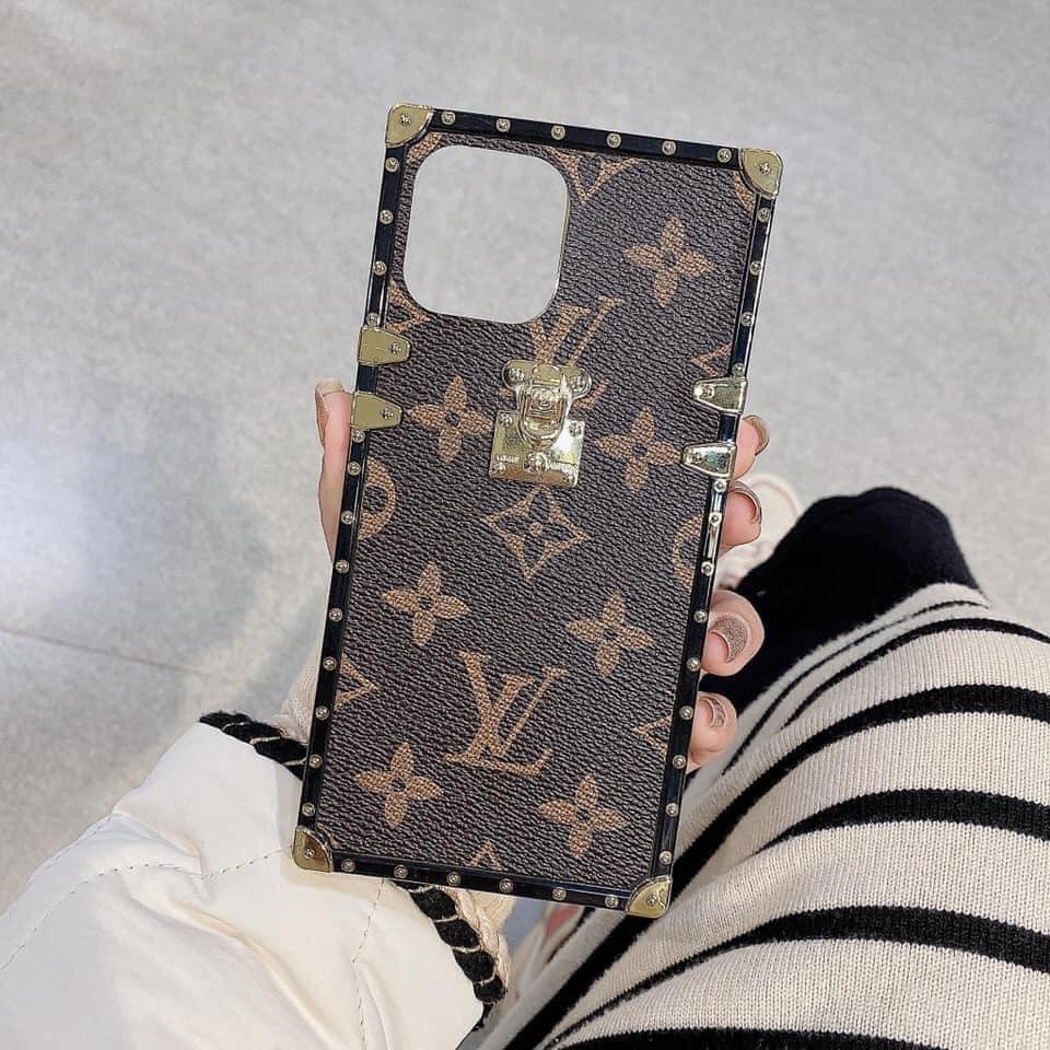 🌸Ốp lưng iphone - Ốp iphone🌸 lv trắng vuông gương full viền 6/6plus/6s/6splus//7plus/8/8plus/x/xs/11/12/pro/max/plus/pro