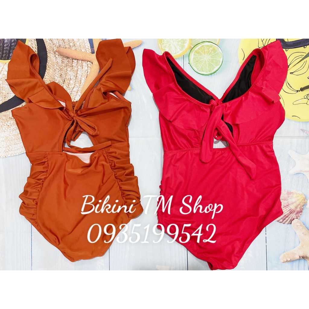 Bikini, Đồ Bơi Đi Biển Một Mảnh Thân Liền Rút Ngực Secxy ODERI LT-054