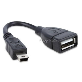 Cáp OTG chuẩn Mini USB sang USB hàng chuẩn, chất lượng cao