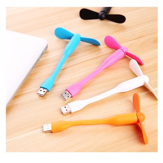 Quạt Mini dùng nguồn USB 2 cánh uốn dẻo
