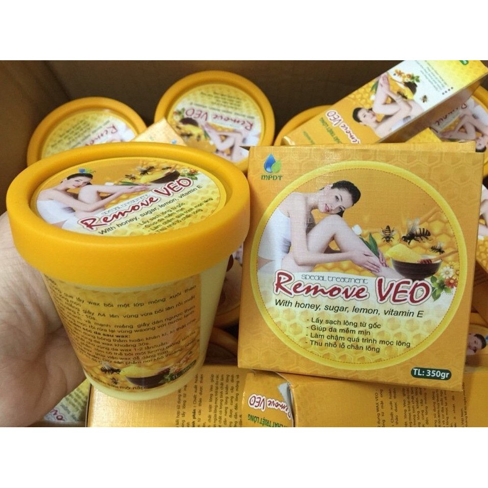 Kem tẩy lông Veo Honey Wax