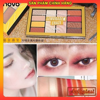 Bảng phấn mắt má hồng và highlight Novo Ornate Lemonade Craze mềm mịn da